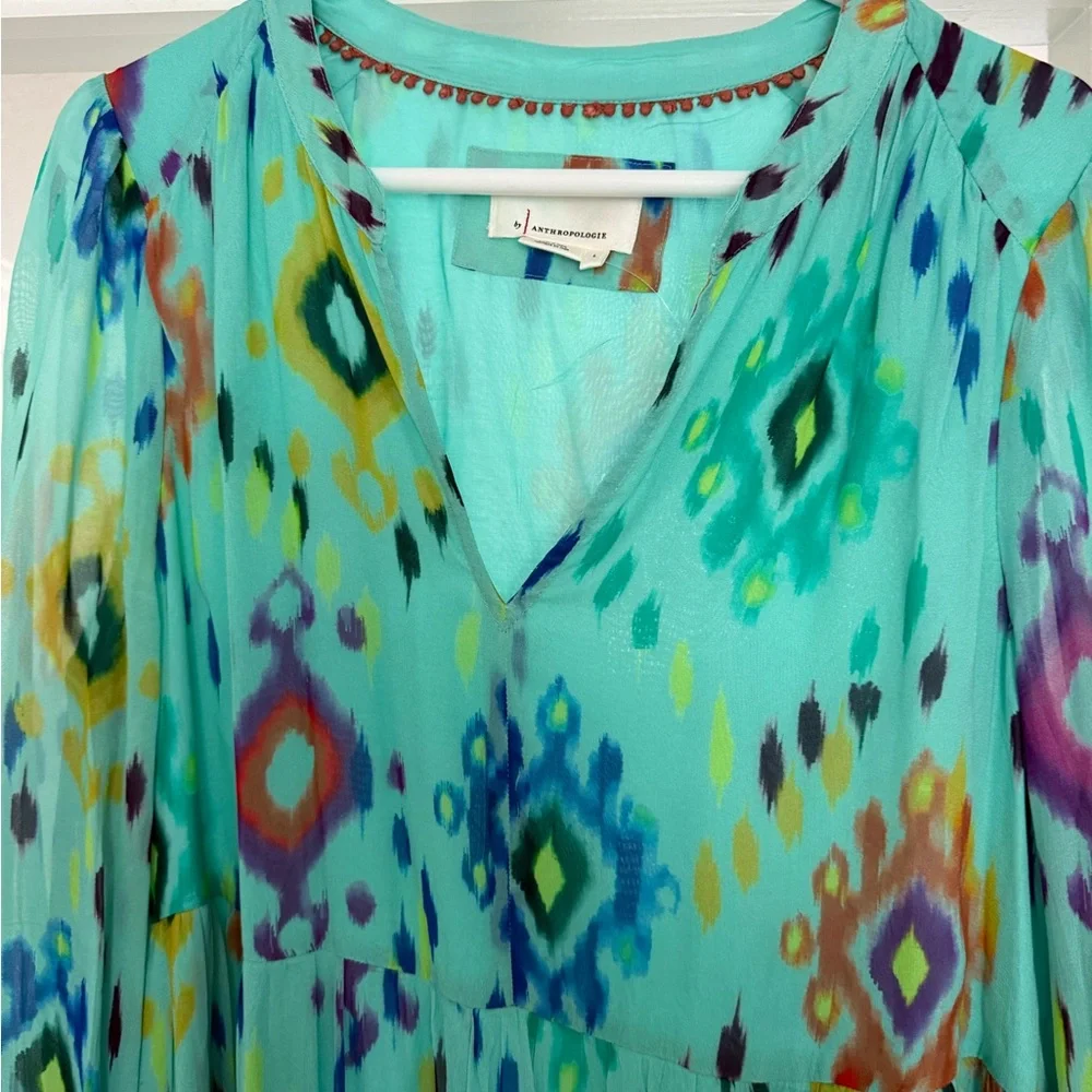 Colorful Geometric Print Dress from Anthropologie - Picture 2 of 3